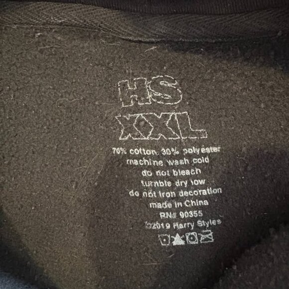 Official Harry Styles Treat People With Kindness Blue Puff Ink Hoodie - Picture 2 of 2